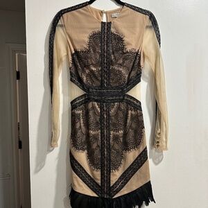 Three Floor Lace cocktail dress